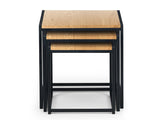 Tribeca Euro Oak Nest Of Tables - 1